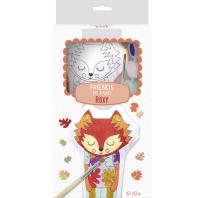 Opakowanie Zestaw kreatywny Maskotka do pomalowania Lisek Roxy