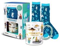 Opakowanie Zestaw kubek + skarpetki Wędkarz z krwi i ości