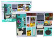 Opakowanie Zestaw łazienka 4w1 prysznic toaleta prałka akces