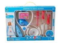 Opakowanie Zestaw lekarza z fartuchem 12el niebieski