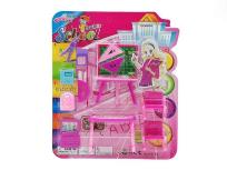 Opakowanie Zestaw mebli szkolnych 12el