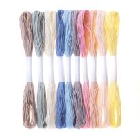 Opakowanie Zestaw mulin w pastelowych kolorach 8m 10 szt.