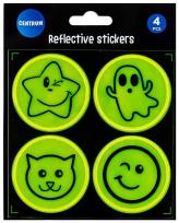 Opakowanie Zestaw naklejek odblaskowych 4szt