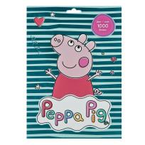 Opakowanie Zestaw naklejek Świnka Peppa 1000 szt
