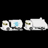 Opakowanie Zestaw oczyszczarka i śmieciarka Siku S1687