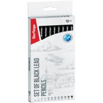 Opakowanie Zestaw ołówków różnej twardości 3H-3B 12szt