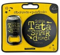 Opakowanie Zestaw otwieracz + podstawka Super Tata