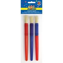 Opakowanie Zestaw pędzli okrągłych grubych 3szt