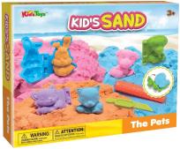 Opakowanie Zestaw piasek kinetyczny 300g z foremkami