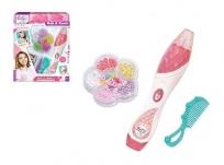 Opakowanie Zestaw piękności koraliki do włosów z maszynką