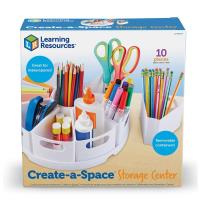 Opakowanie Zestaw pojemników, Duży Organizer, Biały, Create-a