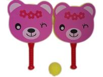 Opakowanie Zestaw rakietek piankowych z piłeczką