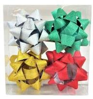 Opakowanie Zestaw rozetek brokat JYWK 565 4szt.