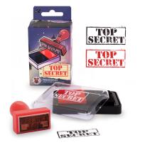 Opakowanie Zestaw stempel tusz dwukolorowy 'Top Secret'