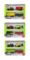 Opakowanie Zestaw Traktor + przyczepy MIX