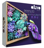 Opakowanie Zestaw Wood&Craft Sukulenty - Czułość 21x21cm