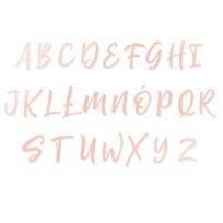 Opakowanie Zestaw wykrojników - Alfabet duży 26szt