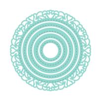 Opakowanie Zestaw wykrojników - Koła z ornamentem 5szt