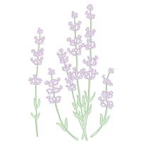 Opakowanie Zestaw wykrojników - Lawenda 4szt