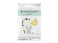 Opakowanie Zestaw wykrojników motywy Wielkanocne 5 szt.