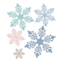 Opakowanie Zestaw wykrojników - Śnieżynki 5szt