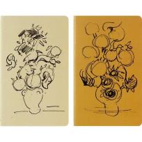 Opakowanie Zeszyt 13x21 linia L Van Gogh Cahier (2szt)