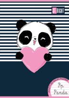 Opakowanie Zeszyt A4 32k 3-linia kolorowa ST.RIGHT mix dziewczęcy 1szt.