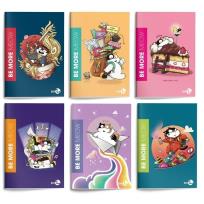 Opakowanie Zeszyt A4/36K kratka Be More Meow (10szt)