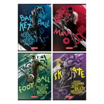 Opakowanie Zeszyt A4 60k kratka sport pakiet 5 szt.