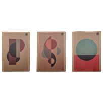 Opakowanie Zeszyt A4/80K kratka New Geometric Modern (5sz)