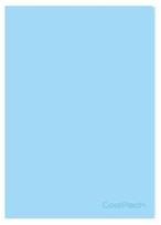 Opakowanie Zeszyt A4 PP 60k kratka Coolpack pastel powder blue