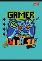 Opakowanie Zeszyt A5 16K krata GAMEPAD PAKIET 15 SZTUK