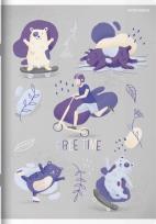 Opakowanie Zeszyt A5/16K linia Free&Wild (20szt)