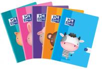 Opakowanie Zeszyt A5/16K linia podw.kol. Kids (10szt) OXFORD