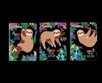 Opakowanie Zeszyt A5 32k kratka wildkid pakiet 6 szt.