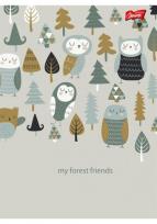 Opakowanie Zeszyt A5 32K trzylinia dwukolorowa NATURE PAKIET 15 SZTUK