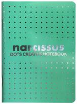 Opakowanie Zeszyt A5 56k kropki zielony pakiet 6 sztuk