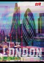 Opakowanie Zeszyt A5 60K krata GLITCHED CITY PAKIET 10 SZTUK