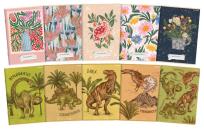 Opakowanie Zeszyt A5/60K kratka Dino/Spring (10szt)