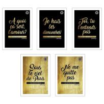 Opakowanie Zeszyt A5/60K kratka Edith Piaf brokat (10szt)