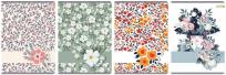 Opakowanie Zeszyt A5/60K kratka Flower (5szt)