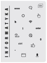 Opakowanie Zeszyt A5/60K kratka Informatyka (10szt)