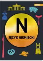 Opakowanie Zeszyt A5/60K kratka Język niemiecki (10szt)