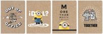 Opakowanie Zeszyt A5/60K kratka Minionki (5szt)