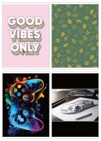 Opakowanie Zeszyt A5/60K kratka mix