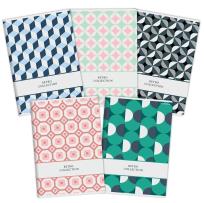 Opakowanie Zeszyt A5/60K kratka Retro PP (5szt)