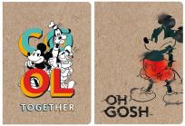 Opakowanie Zeszyt A5/60K linia Kraft Liner Mickey (5szt)