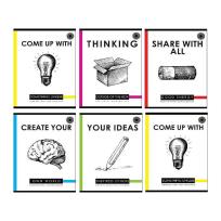 Opakowanie Zeszyt A5/80K kratka Idea (10szt)