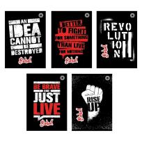 Opakowanie Zeszyt A5/80K linia Rebels (5szt)