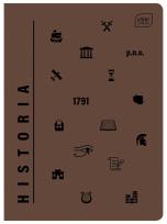 Opakowanie Zeszyt A5 Historia w kratkę 60 kartek 10 sztuk